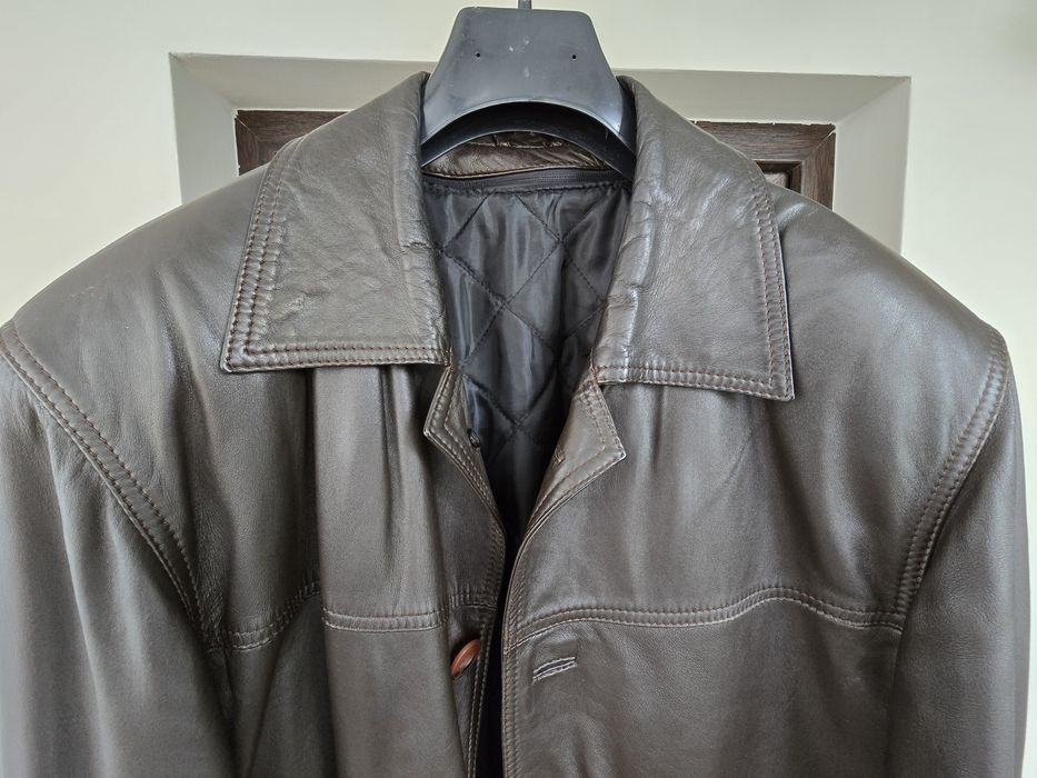 Geaca din piele naturala, pentru barbati