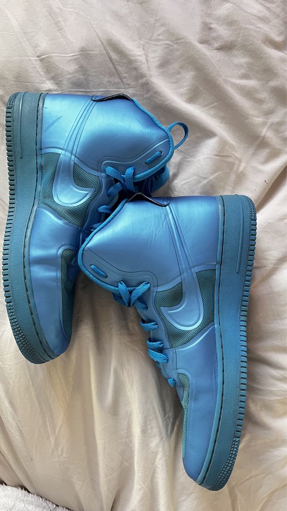 Nike air force 1 blue hyperfuse 45