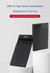 Външна Кутия USB 3.0 за 2.5 инчов харддиск SATA SSD адаптер до 2ТB HDD