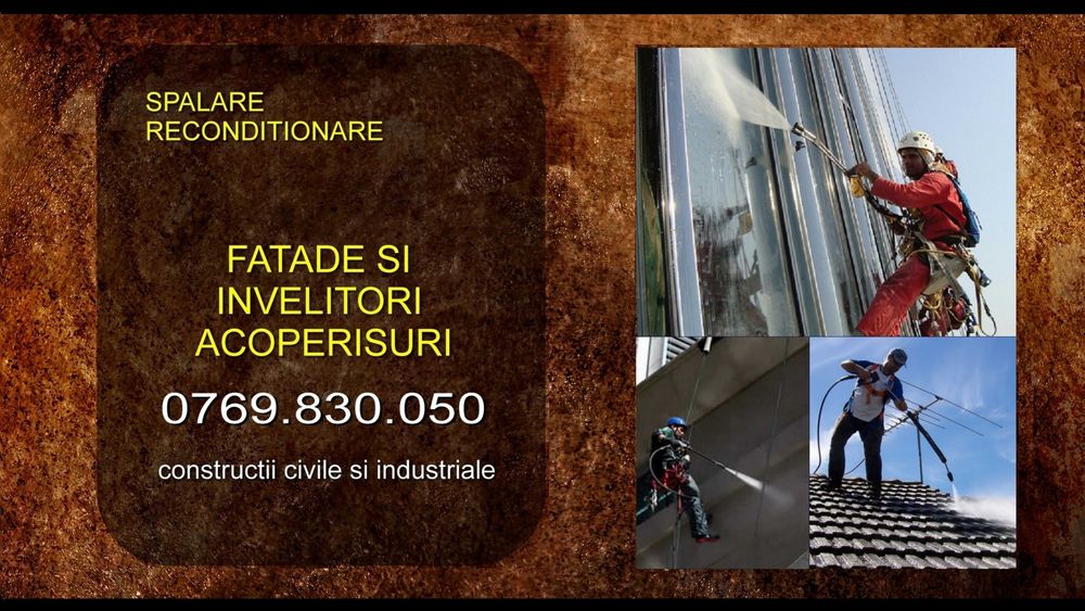 ALPINISTI UTILITARI constructii, reparatii, intretinere