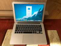 MacBook Air 13 2017 fab. 2019, i5 1,8 GHz, 8 GB, SSD 128 GB,  excelent