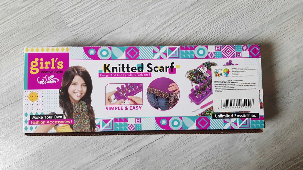 Set de tricotat esarfe