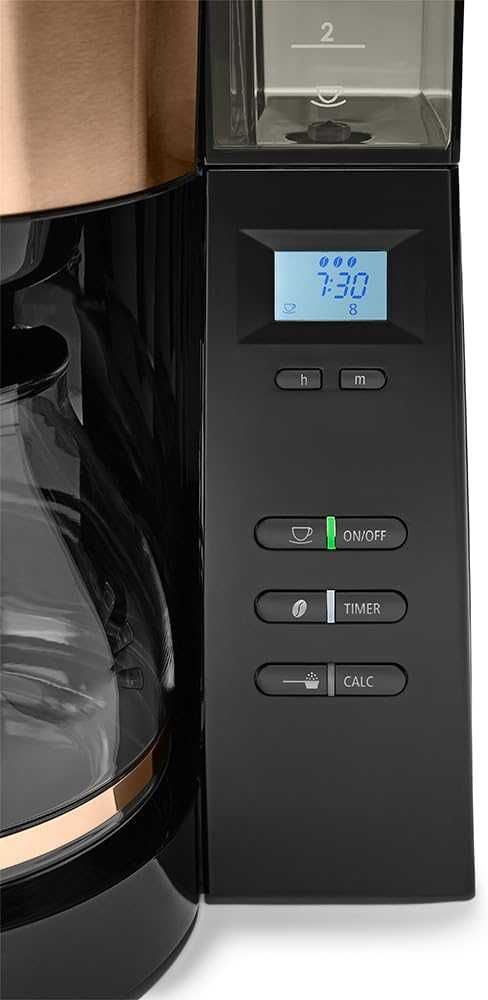 Шварц кафемашина с мелачка Melitta AromaFresh Copper (1021-04) Филтър