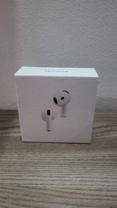 Casti apple airpods 4 cu active noise cancelation