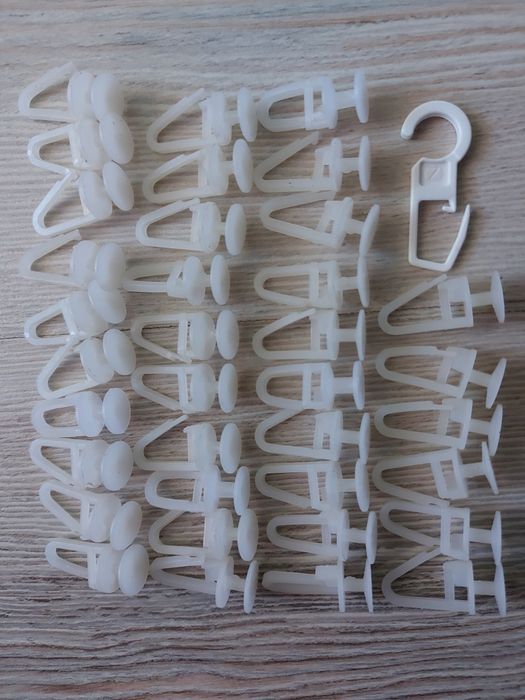 Пердета, плъзгачи, безопасни игли