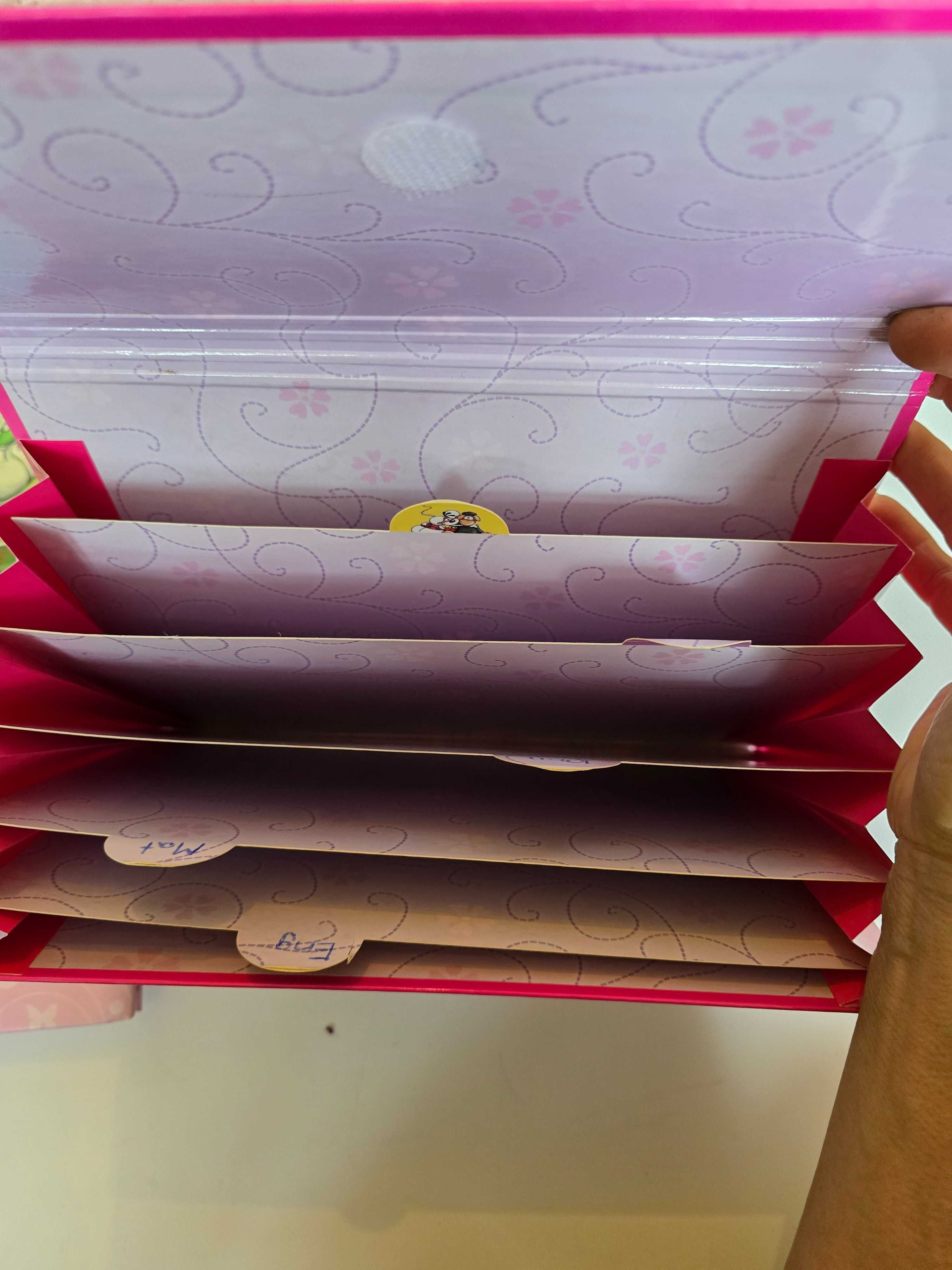 Colectie DIDDL ,cutie bijuterie,sortator,jurnal,bloc