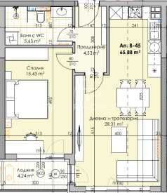 Продава се Двустаен апартамент в Пловдив, Кършияка - 79 кв.м за 1637 €/кв.м - Снимка #6