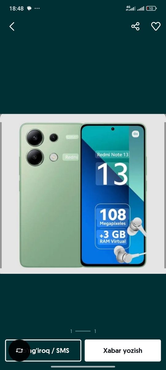Redmo not 13 6/128 ideal