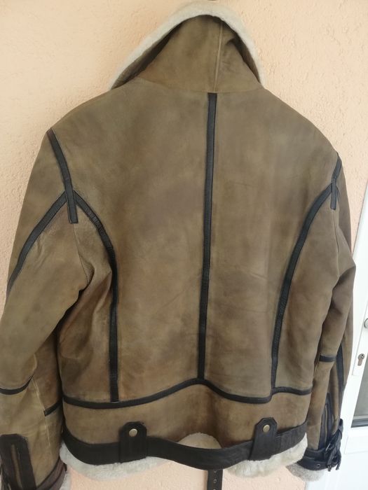 Geaca piele bărbati cu blana Empire Leather Xl