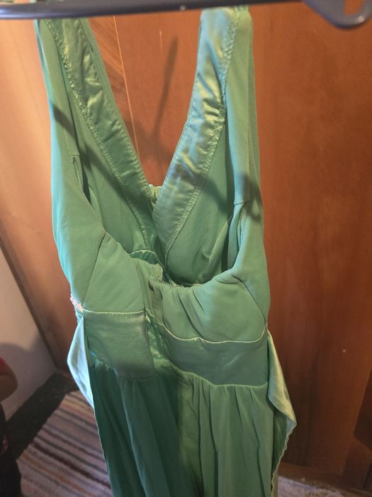 Rochie verde deschis eveniment
