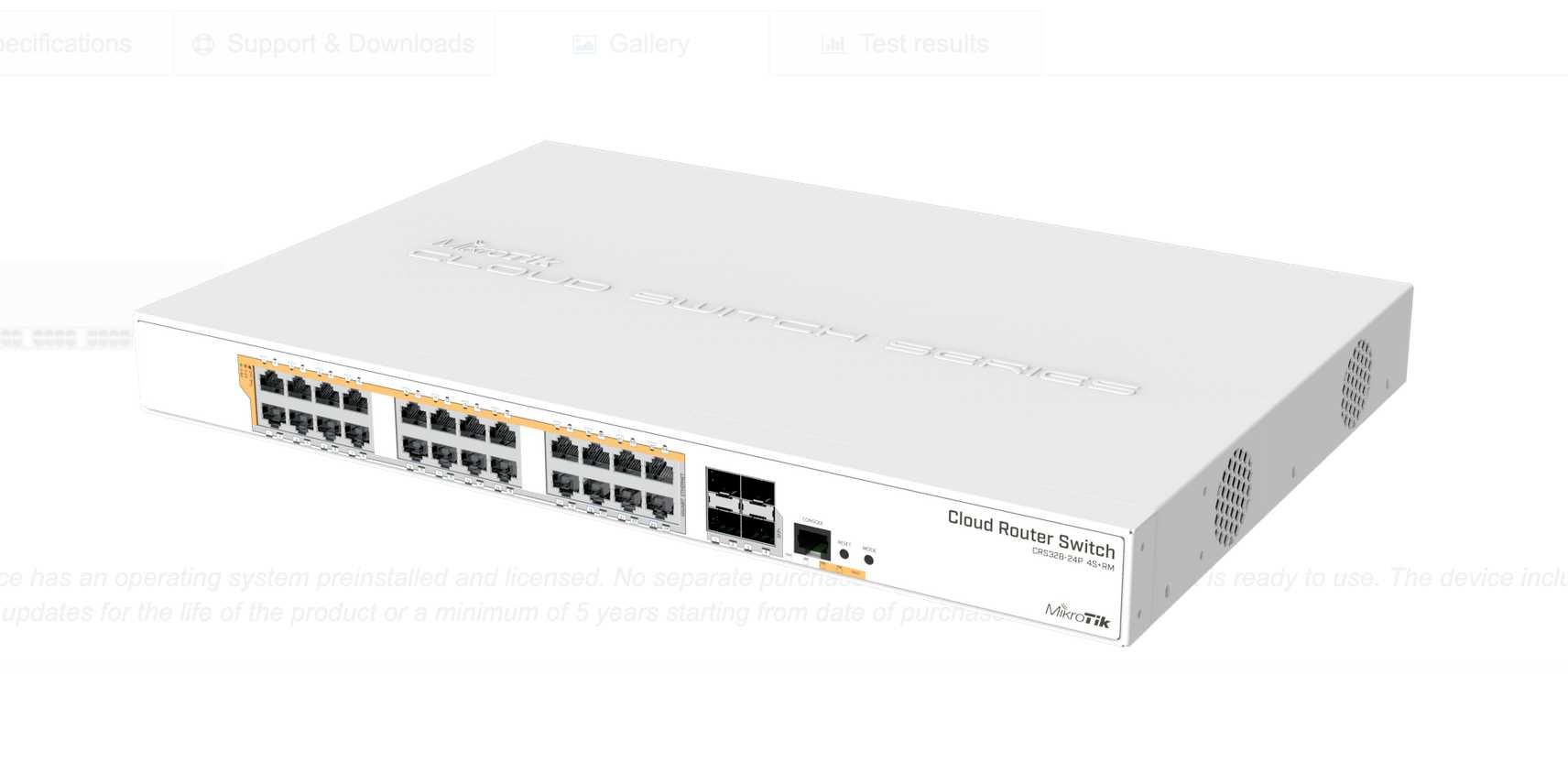 Mikrotik  CRS328-24P-4S+RM