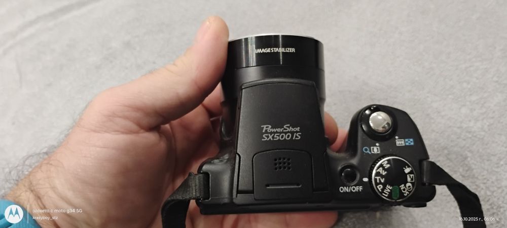 Canon SX500 IS фотоапарат