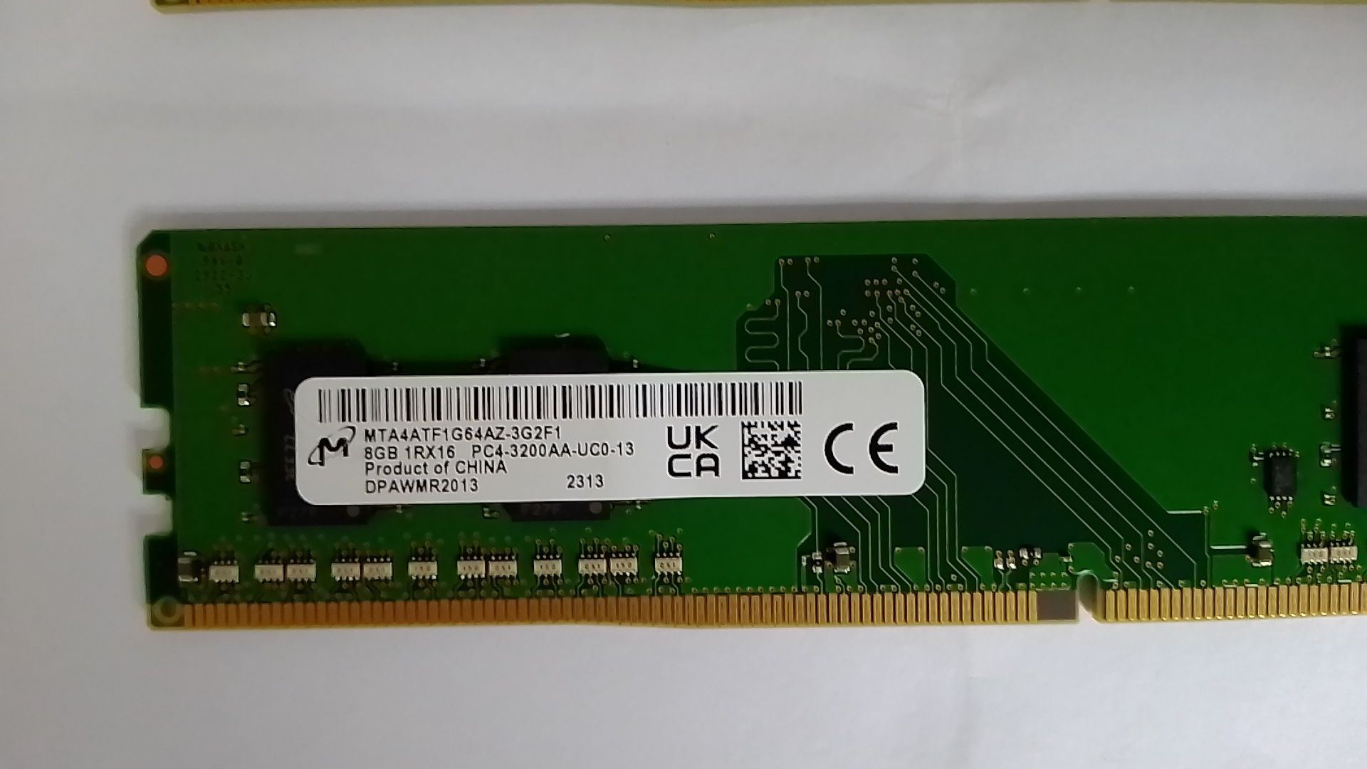 DDR4 3200 Micron 2х8GB за компютър