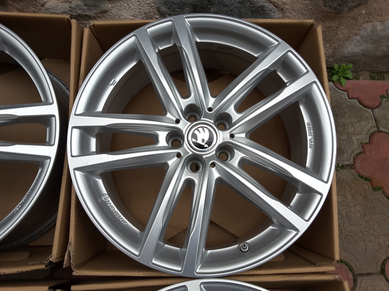 jante aliaj 19; 5x112; Skoda Kodiaq, Karoq, Octavia Scout