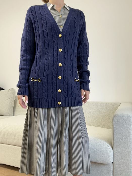 Cardigan Celine lana + casmir nou 36-38