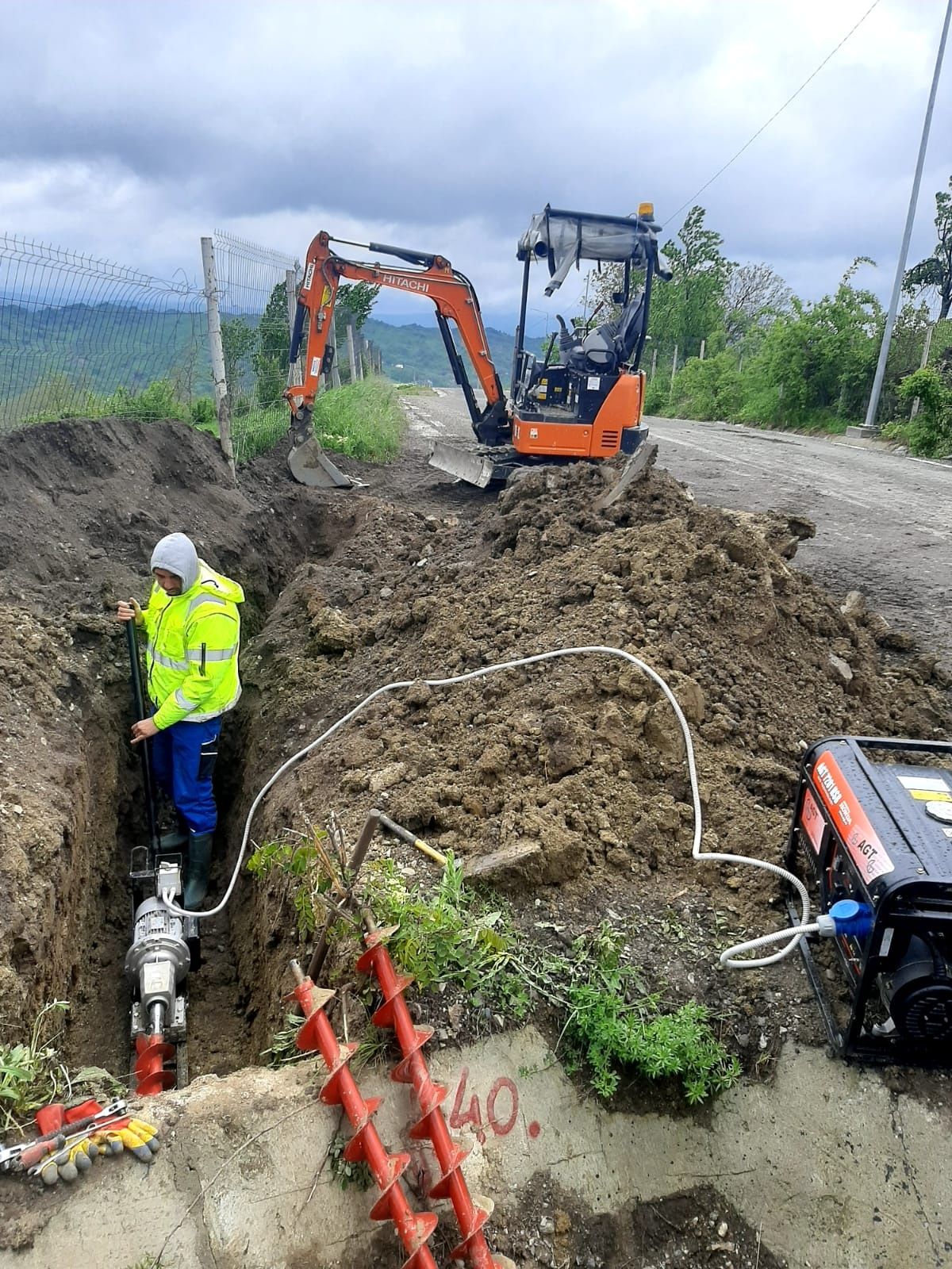 Subtraversări foraj orizontal.