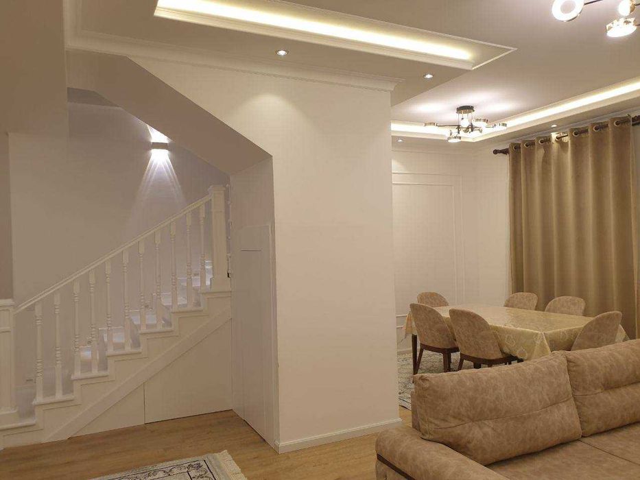 ЖК Parisien мост Мукими 3-ком 2-уровня 8/8 131 м² 3 с/у ремонт меб/тех