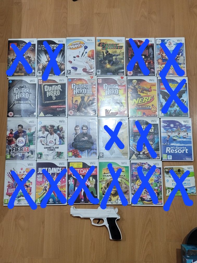 Продавам игри за Nintendo Wii