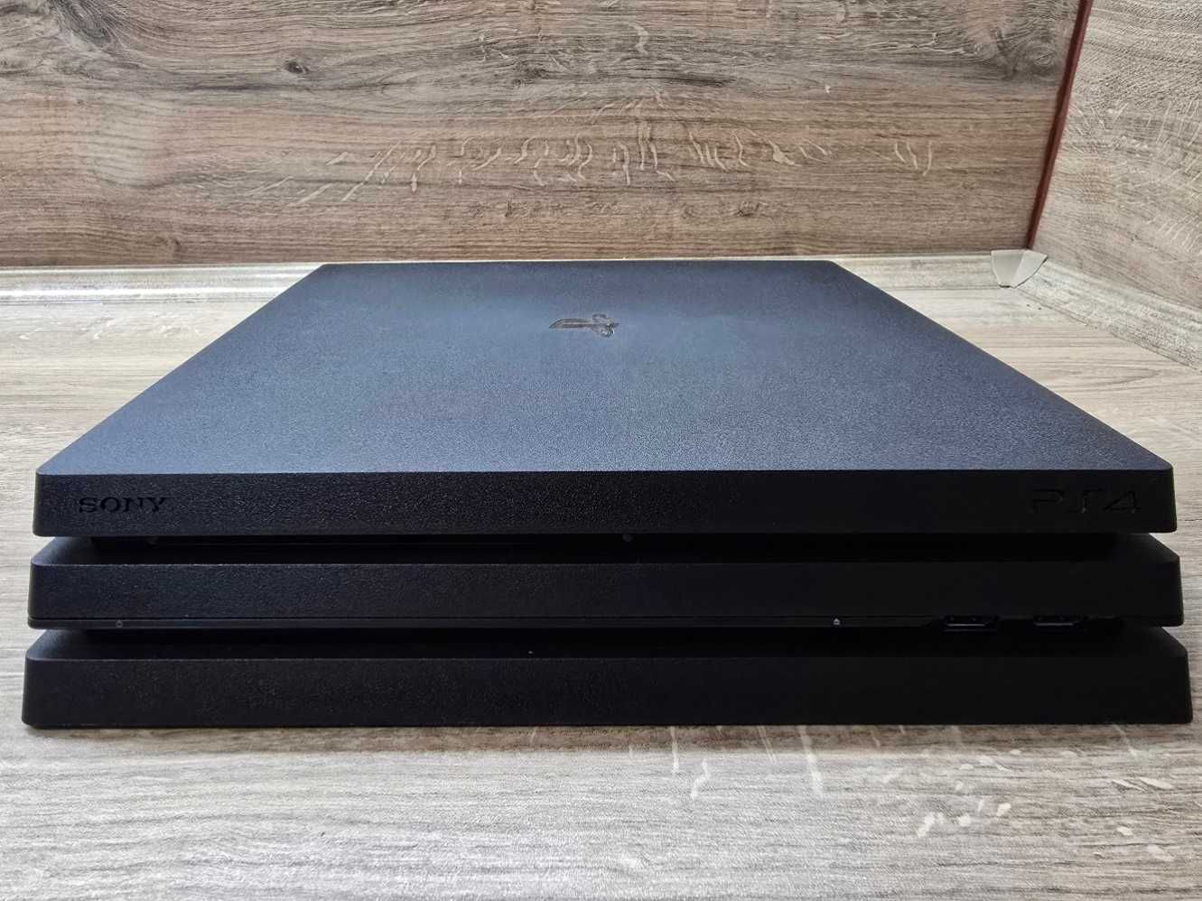 PlayStation 4 PRO 1TB + Контролер + Зарядна станция + Игри