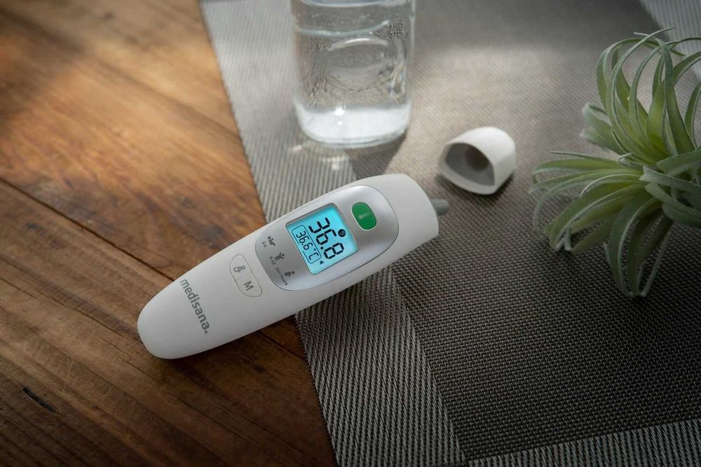 Termometru medical cu infraroșu MEDISANA®, non contact, nou