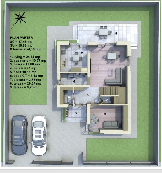 Casa P+E in Buftea