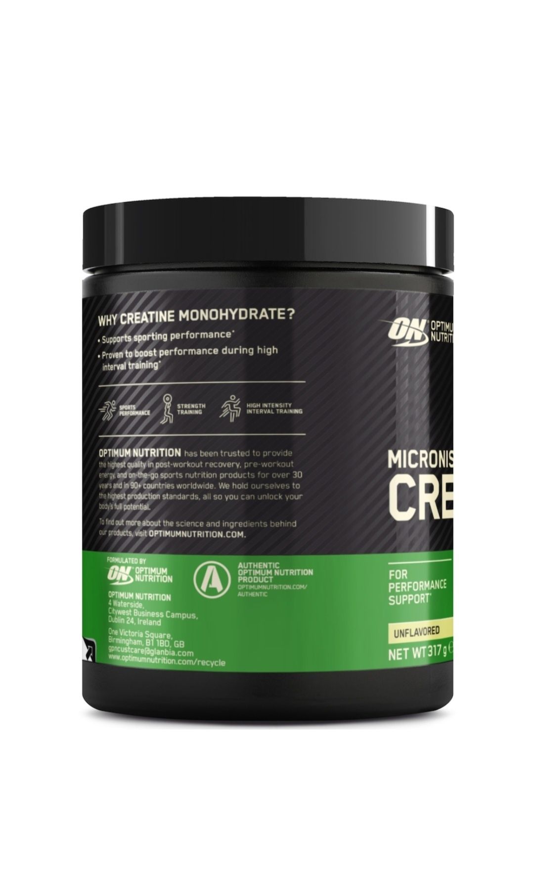Creatina micronizata monohidrata Optimum Nutrition, ON Creatine Powder
