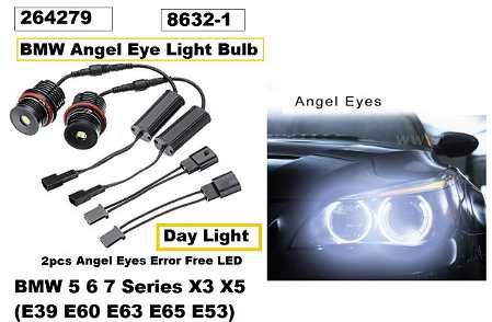 LED крушки Angle Eye BMW 5,6,7, E39,E60,E63,E65,E53