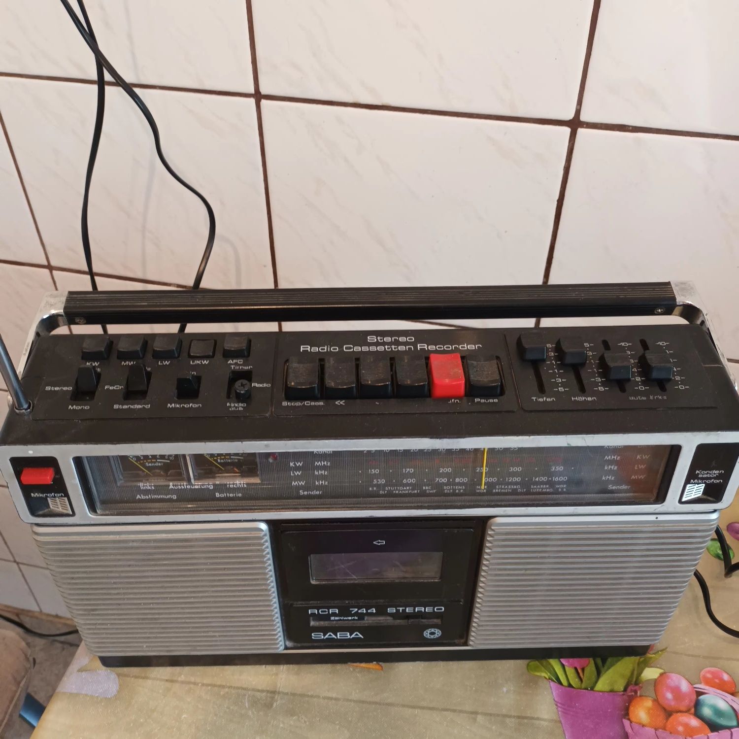 Radiocasetofon Grundig Euromatic Siemens