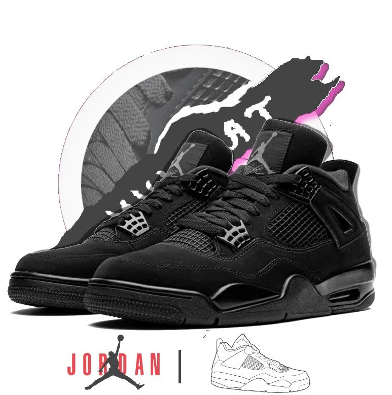 Air Jordan 4 "Black Cat"