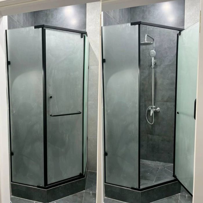 Доставка установка замер душкабина межкомнатные перегородка