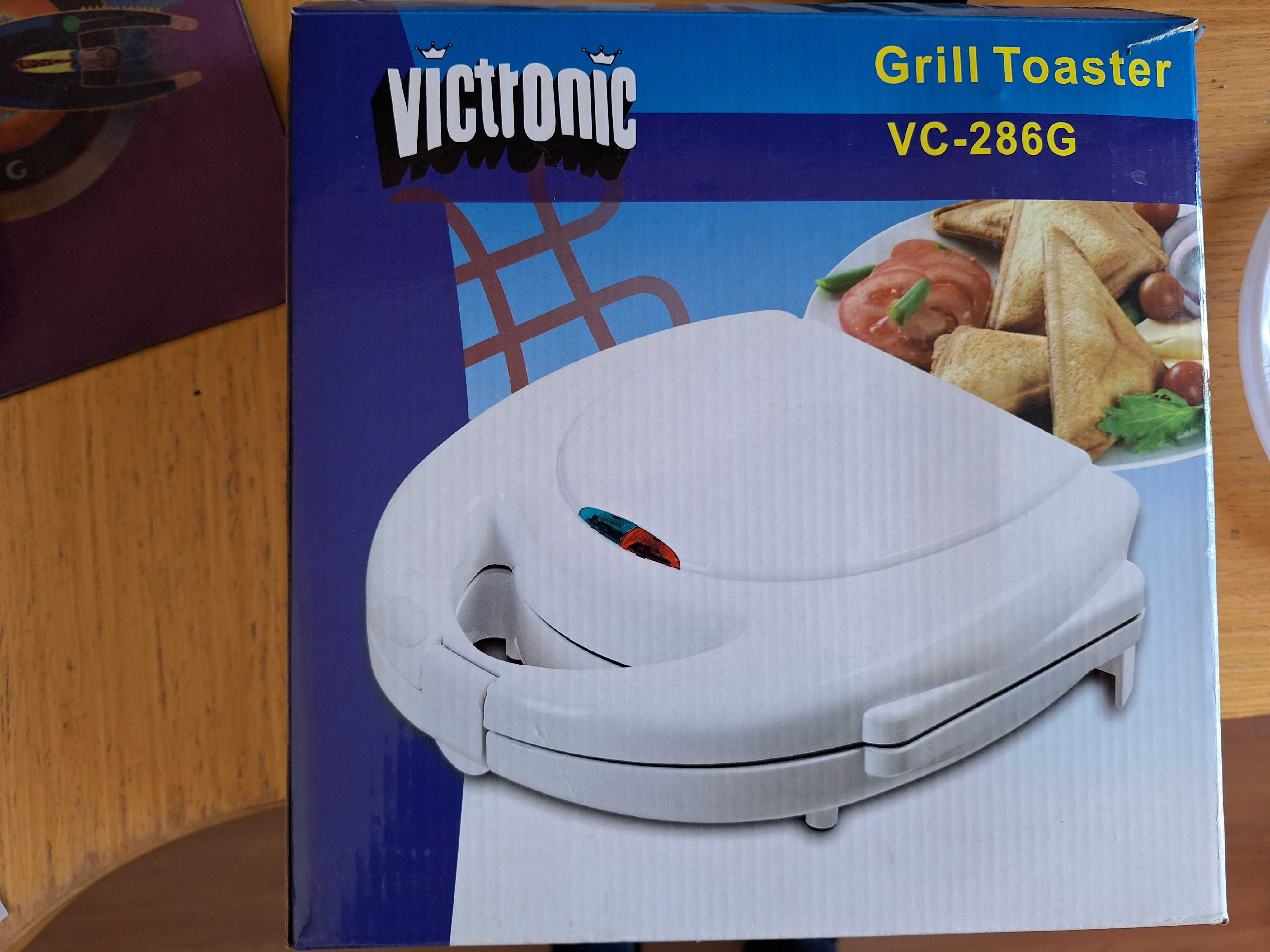 Sandwich Maker Victronic VC-286, indicator luminos, termostat, 750W