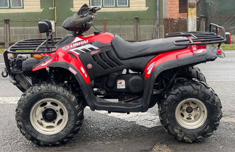 Atv Linhai Worker 300cc 4x4 / Înmatriculat Poliție /stare foarte bună!