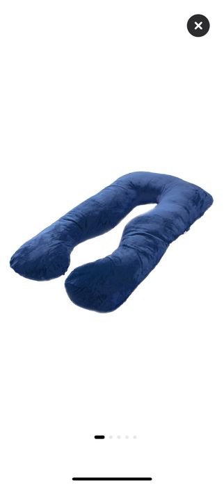 Saltea / perna pt gravide - albastr