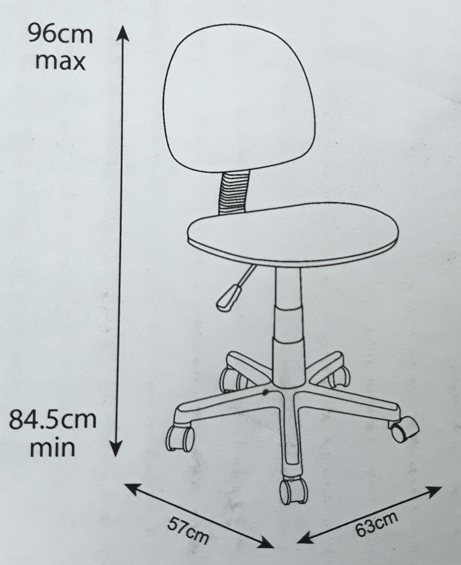 Scaun Ergonomic Rotativ pentru birou copii NOU - 100 Lei