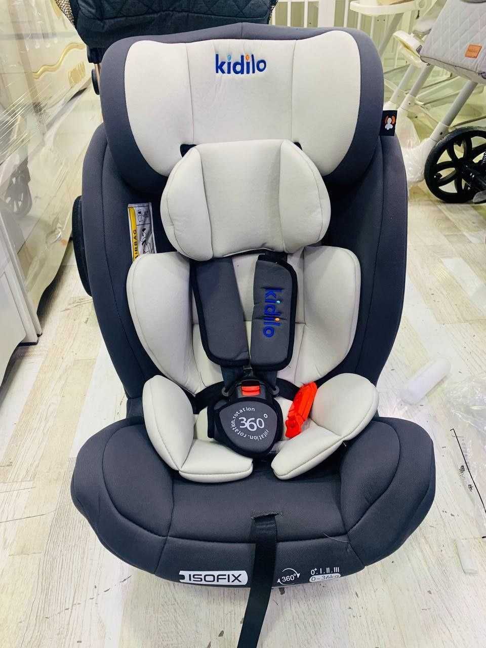 Регулируемое Комфортное автокресло ISOFIX от 0 до 36 кг со склада