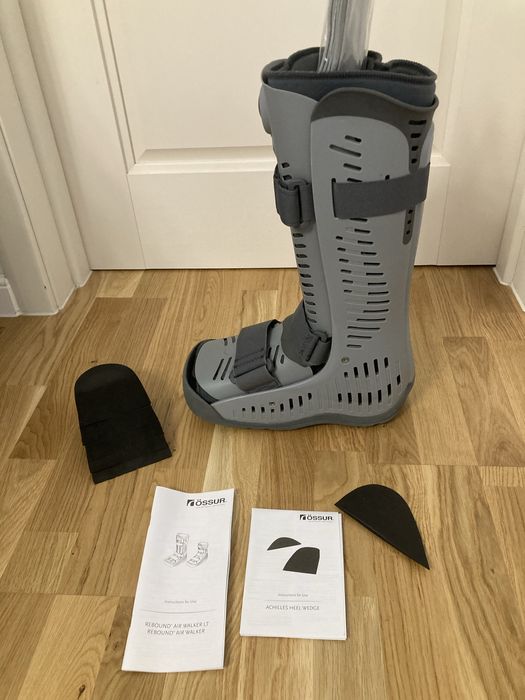 Orteză Rebound® Air Walker + Kitul Rebound Achilles Wedge +