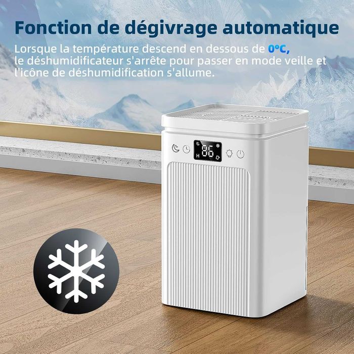 Преносим Влагоуловител Влагоабсорбатор , Против мухъл , Тих, НОВ