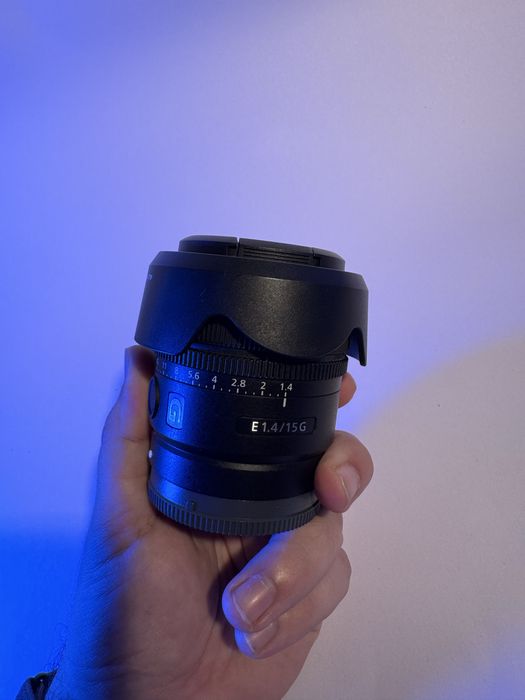 Sony E 15mm f/1.4 G