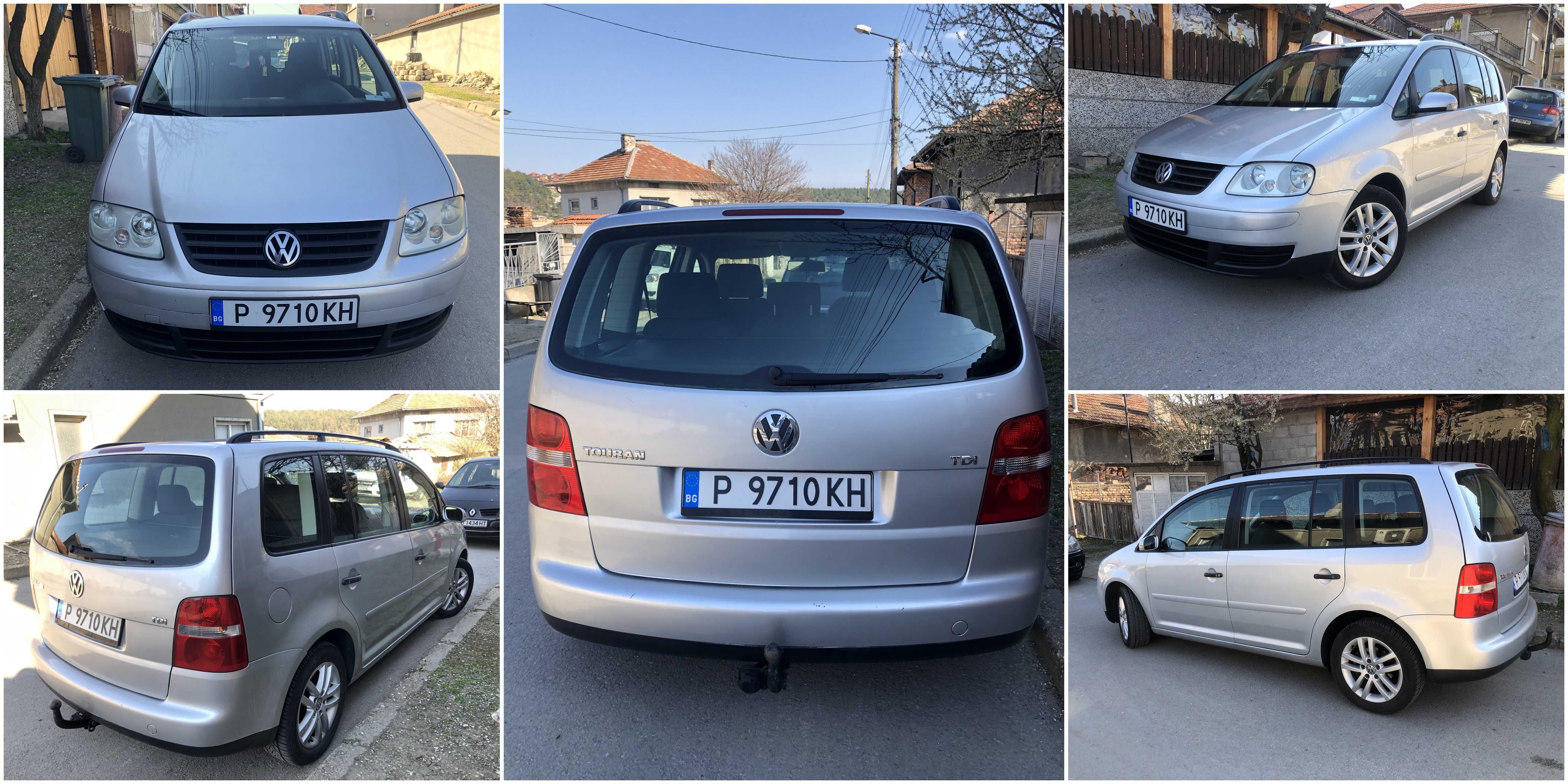 VW Touran 1.9 tdi 105 hp много добро състояние