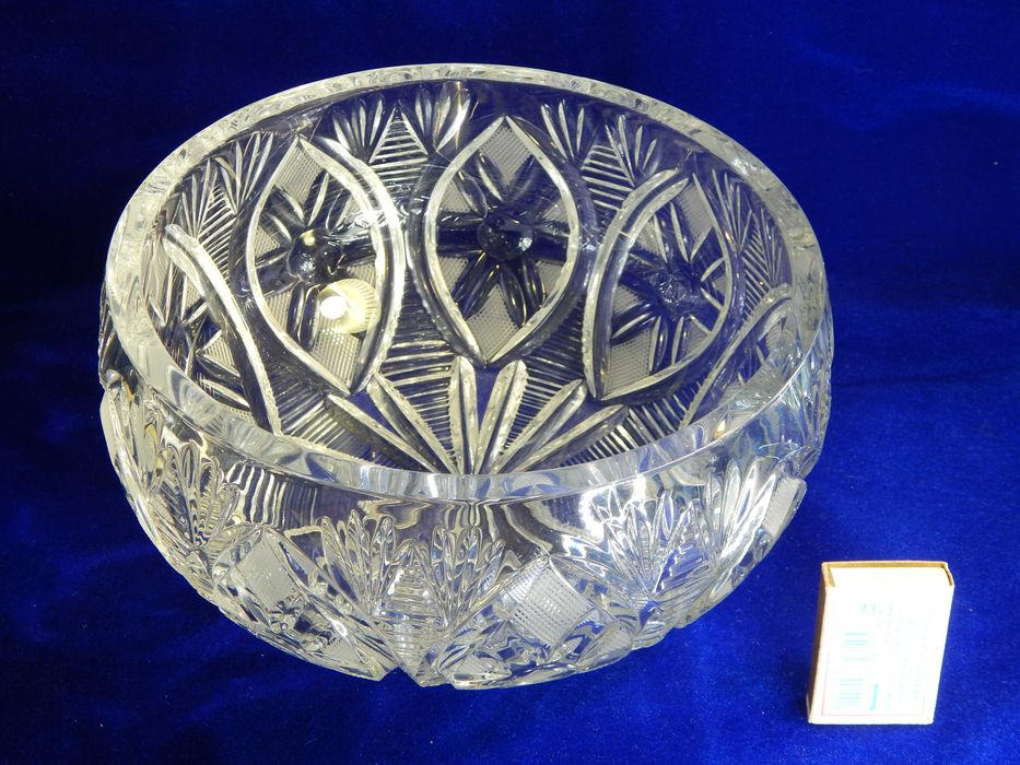 Салатница. Польский хрусталь.