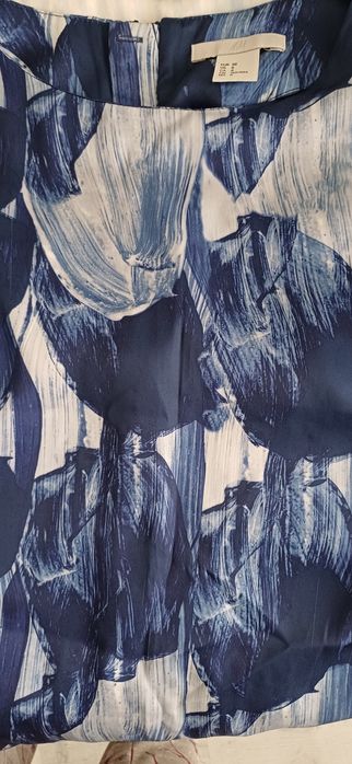 Bluza  albastra cu imprimeu