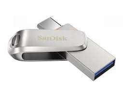Флешка SanDisk Ultra Dual Drive Luxe 64GB USB-C / USB-A