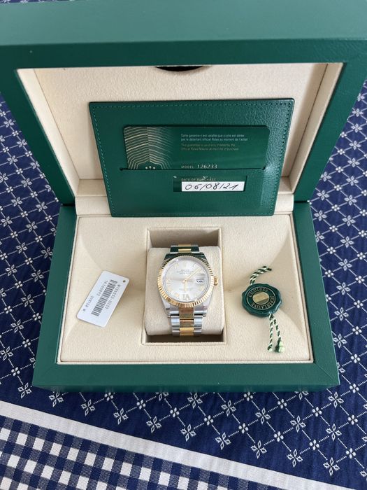 Rolex DateJust 36MM/Diamond 6/9/Full Set/