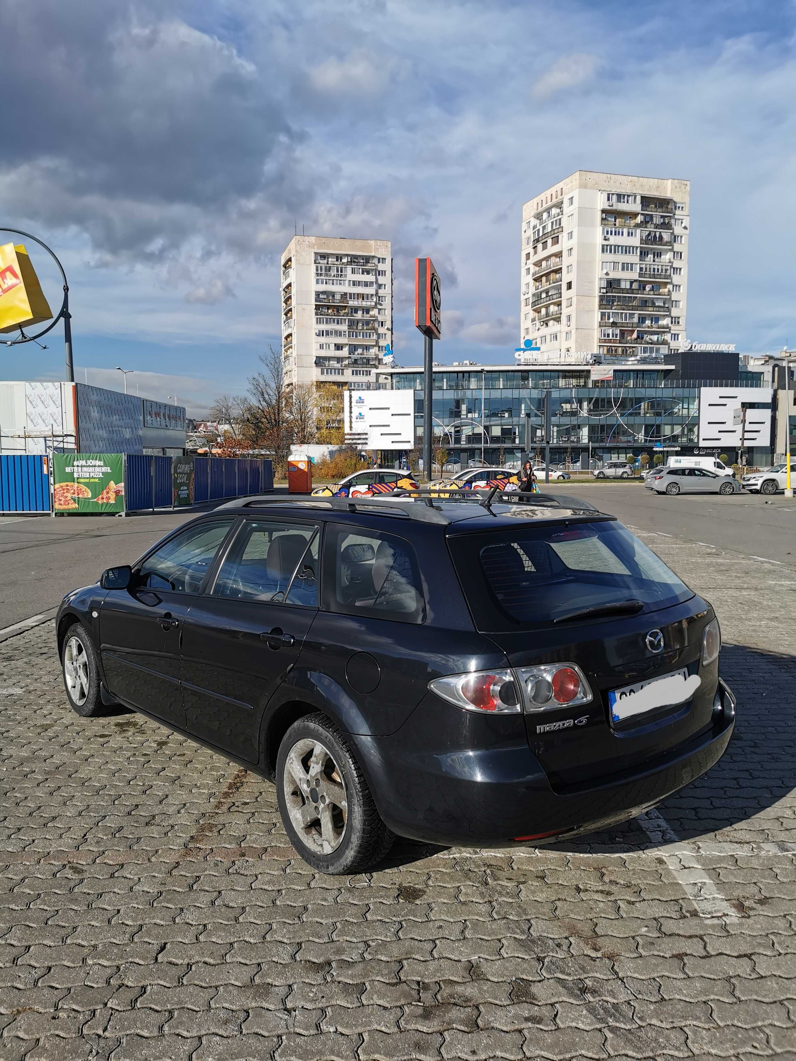 Мазда 6, 2004г, дизел, ръчни скорости, комби.