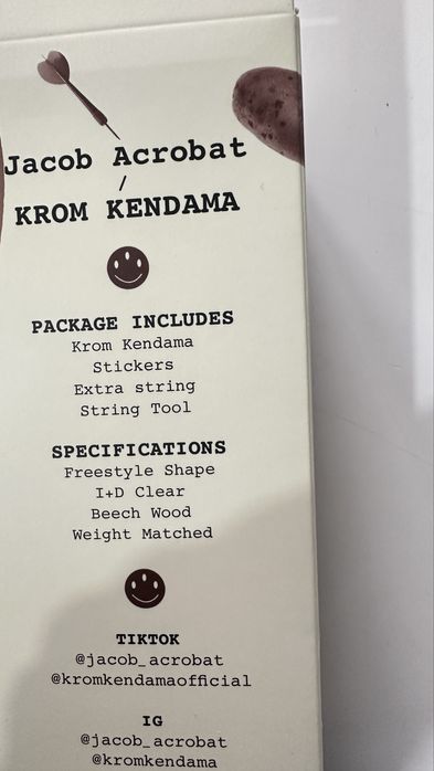 Kendama KROM Jacob Acrobat Pro Model