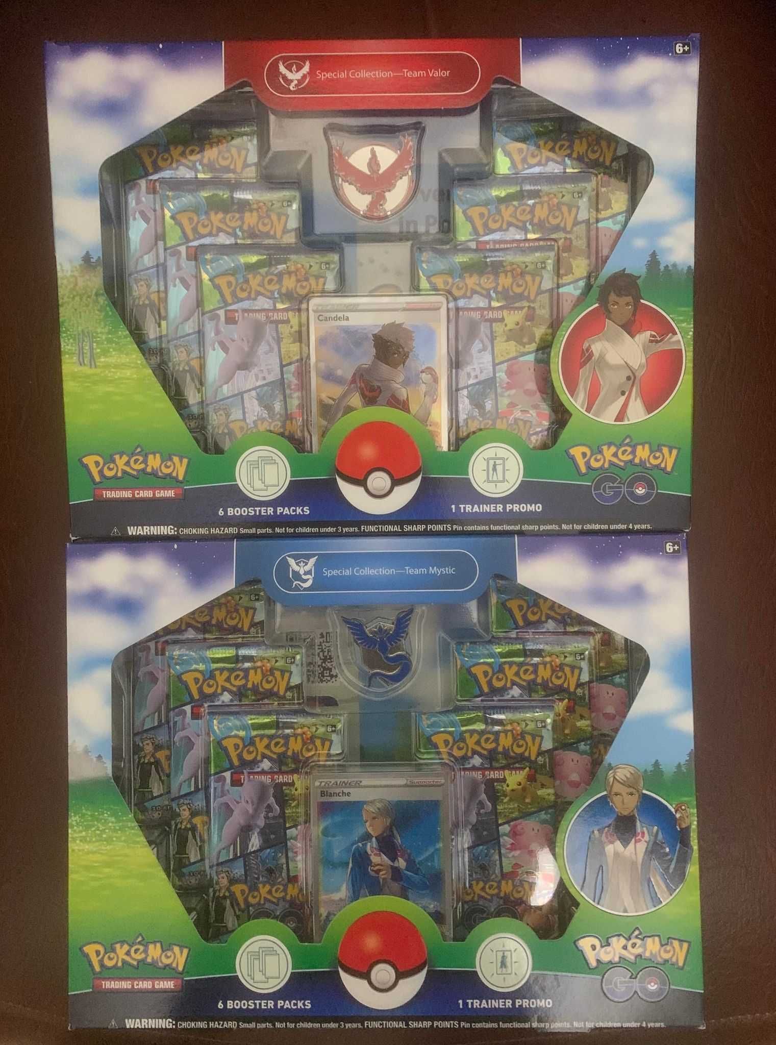 Cartonase Pokemon TCG : Pokemon GO - Team Valor sau Mystic