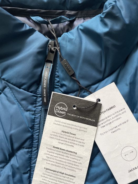 JACK & JONES CORE Hybrid Down/Нов мъжки елек/грейка с пух L