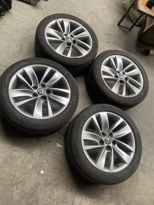 Jante Opel Insignia R18 +Anvelope vara 245/45 R18 profil 5-6mm