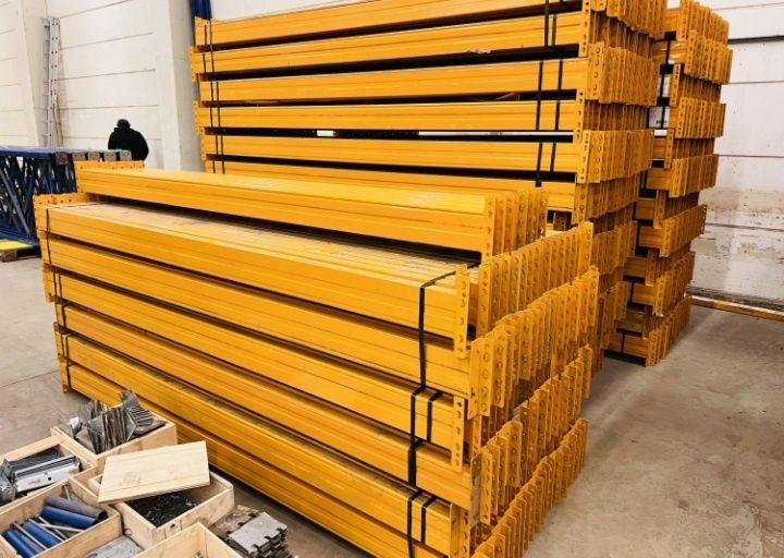 Rafturi metalice profesionale depozitare europaleti