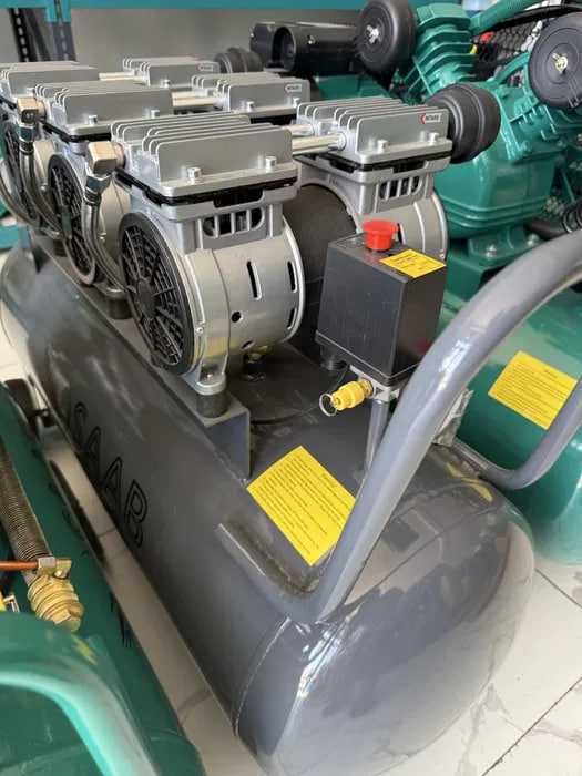 Bоздушный безшумный компрессор  100L kompressor Гарантия